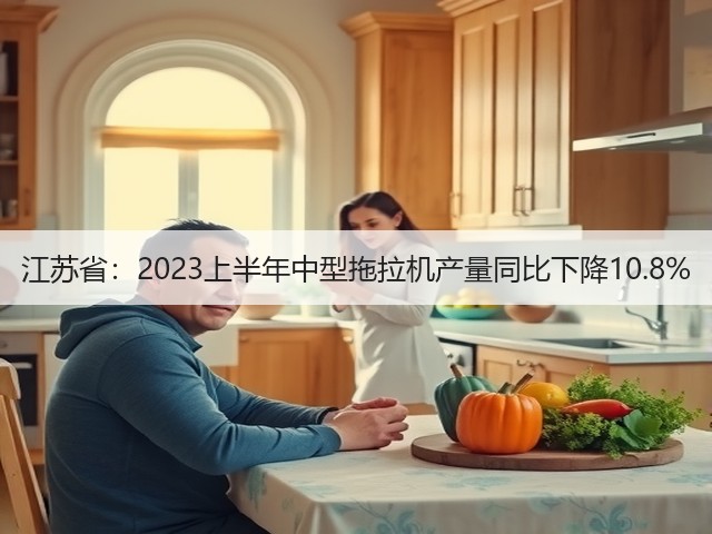 江苏省：2023上半年中型拖拉机产量同比下降10.8%(图2)