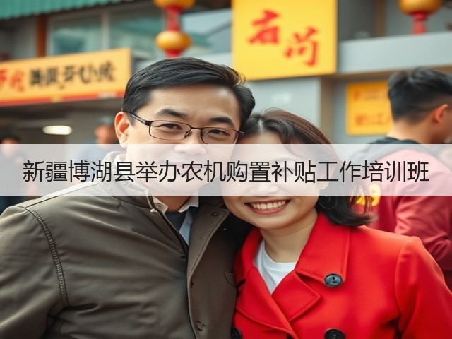 新疆博湖县举办农机购置补贴工作培训班(图2) 新疆博湖县举办农机购置补贴工作培训班(图2)