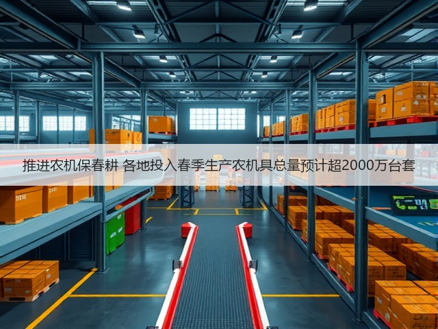 推进农机保春耕 各地投入春季生产农机具总量预计超2000万台套(图2) 推进农机保春耕 各地投入春季生产农机具总量预计超2000万台套(图2)