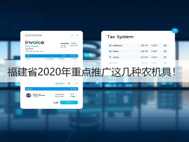 福建省2020年重点推广这几种农机具!(图1) 福建省2020年重点推广这几种农机具!(图1)