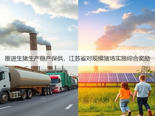 推进生猪生产稳产保供，江苏省对规模猪场实施综合奖励(图1)