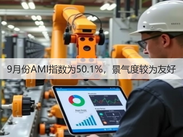 9月份AMI指数为50.1%,景气度较为友好(图2) 9月份AMI指数为50.1%,景气度较为友好(图2)
