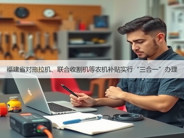 福建省对拖拉机、联合收割机等农机补贴实行“三合一”办理(图3) 福建省对拖拉机、联合收割机等农机补贴实行“三合一”办理(图3)