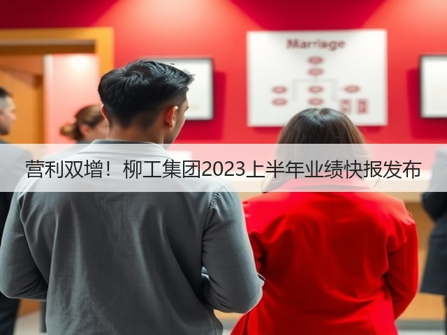 营利双增!柳工集团2023上半年业绩快报发布(图1) 营利双增!柳工集团2023上半年业绩快报发布(图1)