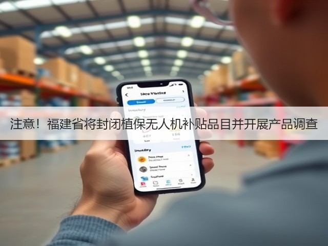 注意!福建省将封闭植保无人机补贴品目并开展产品调查(图1) 注意!福建省将封闭植保无人机补贴品目并开展产品调查(图1)