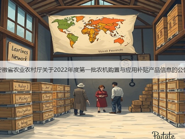安徽省农业农村厅关于2022年度第一批农机购置与应用补贴产品信息的公告(图1)