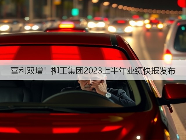 营利双增！柳工集团2023上半年业绩快报发布(图2)