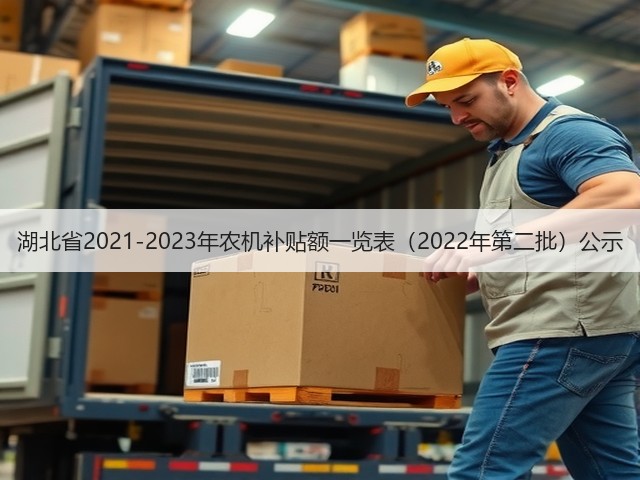 湖北省2021-2023年农机补贴额一览表(2022年第二批)公示(图2) 湖北省2021-2023年农机补贴额一览表(2022年第二批)公示(图2)