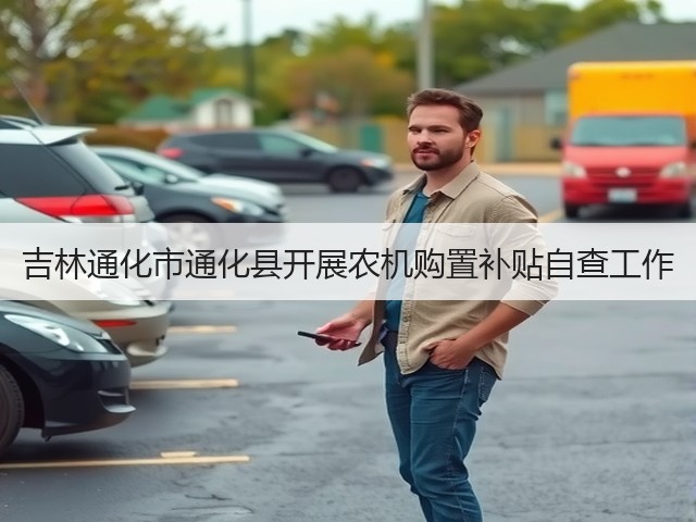 吉林通化市通化县开展农机购置补贴自查工作(图2)