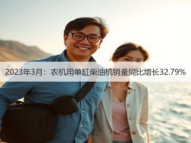 2023年3月:农机用单缸柴油机销量同比增长32.79%(图2) 2023年3月:农机用单缸柴油机销量同比增长32.79%(图2)