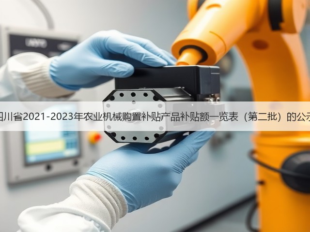 四川省2021-2023年农业机械购置补贴产品补贴额一览表(第二批)的公示(图3) 四川省2021-2023年农业机械购置补贴产品补贴额一览表(第二批)的公示(图3)