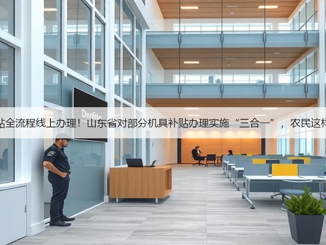 农机补贴全流程线上办理!山东省对部分机具补贴办理实施“三合一”,农民这样办理!(图1) 农机补贴全流程线上办理!山东省对部分机具补贴办理实施“三合一”,农民这样办理!(图1)