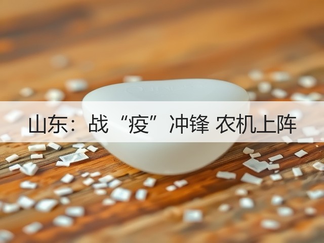 山东:战“疫”冲锋 农机上阵(图3) 山东:战“疫”冲锋 农机上阵(图3)
