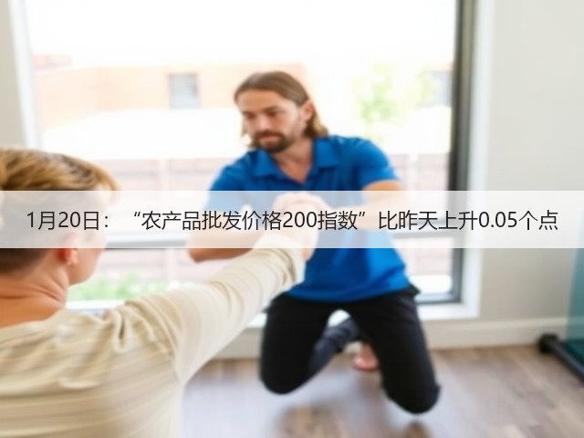 1月20日:“农产品批发价格200指数”比昨天上升0.05个点(图2) 1月20日:“农产品批发价格200指数”比昨天上升0.05个点(图2)