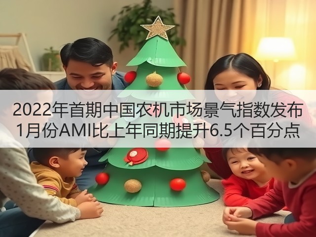 2022年首期中国农机市场景气指数发布 1月份AMI比上年同期提升6.5个百分点(图1)
