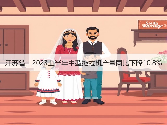 江苏省：2023上半年中型拖拉机产量同比下降10.8%(图3)