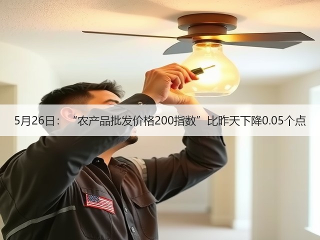 5月26日:“农产品批发价格200指数”比昨天下降0.05个点(图3) 5月26日:“农产品批发价格200指数”比昨天下降0.05个点(图3)