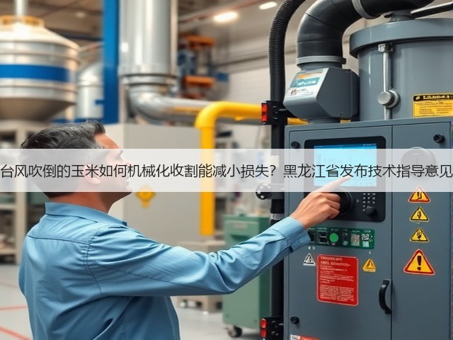台风吹倒的玉米如何机械化收割能减小损失?黑龙江省发布技术指导意见(图1) 台风吹倒的玉米如何机械化收割能减小损失?黑龙江省发布技术指导意见(图1)