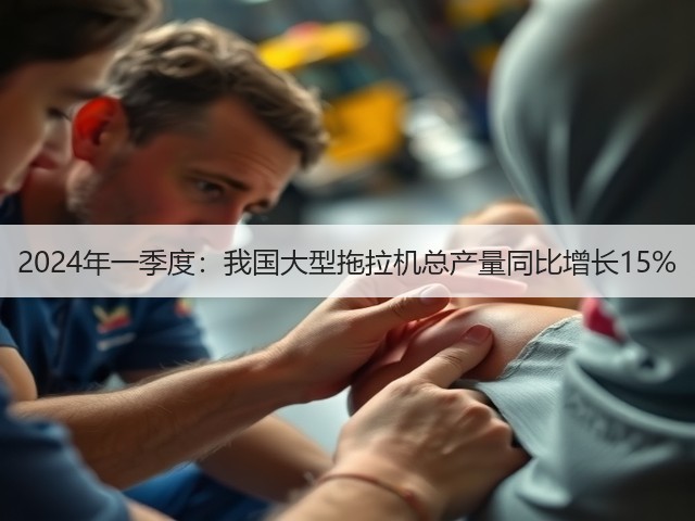 2024年一季度:我国大型拖拉机总产量同比增长15%(图2) 2024年一季度:我国大型拖拉机总产量同比增长15%(图2)