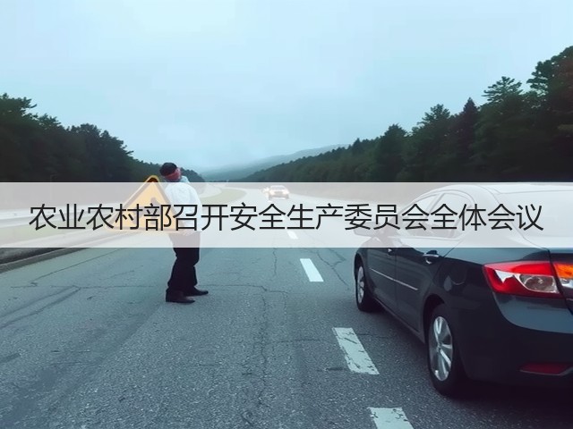 农业农村部召开安全生产委员会全体会议(图1) 农业农村部召开安全生产委员会全体会议(图1)