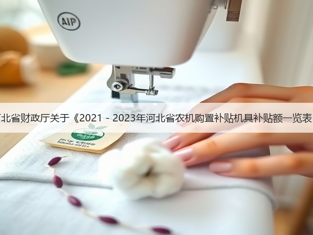 河北省农业农村厅河北省财政厅关于《2021-2023年河北省农机购置补贴机具补贴额一览表(第三批)》的公告(图1) 河北省农业农村厅河北省财政厅关于《2021-2023年河北省农机购置补贴机具补贴额一览表(第三批)》的公告(图1)