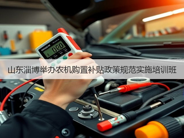 山东淄博举办农机购置补贴政策规范实施培训班(图3)