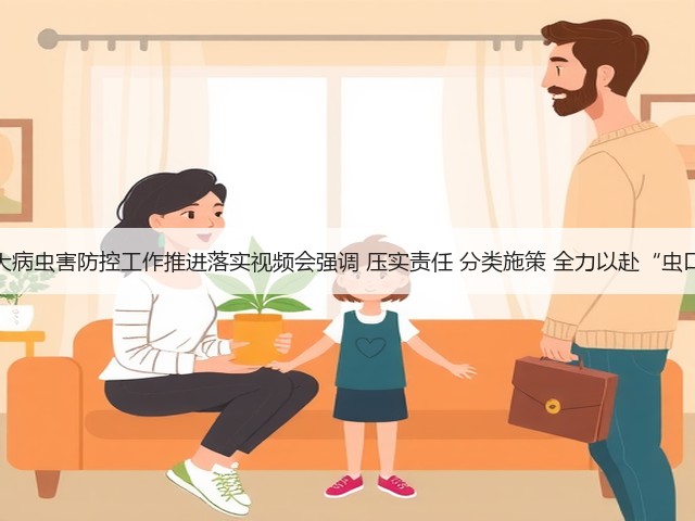 全国农作物重大病虫害防控工作推进落实视频会强调 压实责任 分类施策 全力以赴“虫口夺粮”保丰收(图1) 全国农作物重大病虫害防控工作推进落实视频会强调 压实责任 分类施策 全力以赴“虫口夺粮”保丰收(图1)
