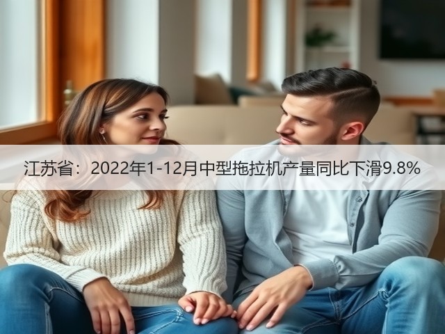 江苏省:2022年1-12月中型拖拉机产量同比下滑9.8%(图3) 江苏省:2022年1-12月中型拖拉机产量同比下滑9.8%(图3)