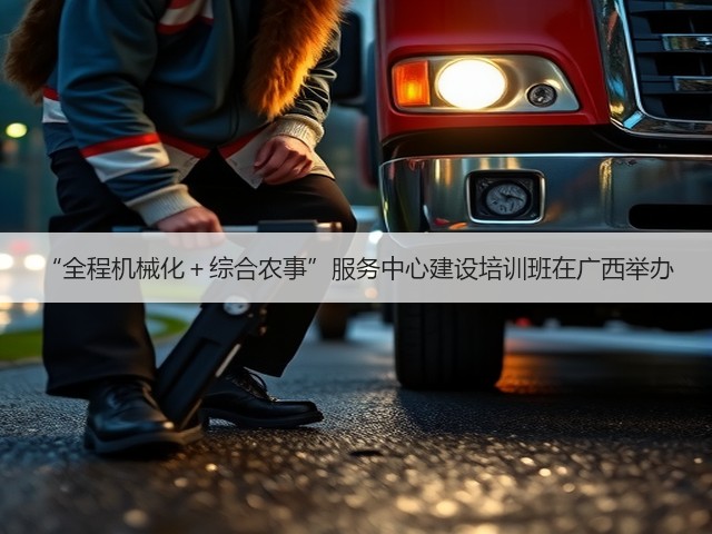 “全程机械化+综合农事”服务中心建设培训班在广西举办(图3) “全程机械化+综合农事”服务中心建设培训班在广西举办(图3)
