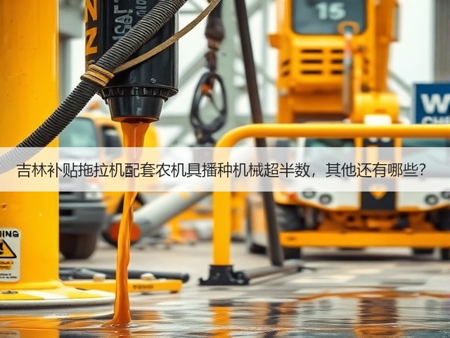 吉林补贴拖拉机配套农机具播种机械超半数,其他还有哪些?(图2) 吉林补贴拖拉机配套农机具播种机械超半数,其他还有哪些?(图2)