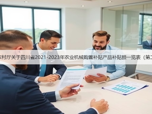 四川省农业农村厅关于四川省2021-2023年农业机械购置补贴产品补贴额一览表(第二批)的公示(图2) 四川省农业农村厅关于四川省2021-2023年农业机械购置补贴产品补贴额一览表(第二批)的公示(图2)