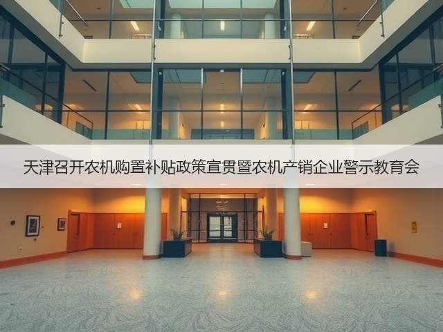 天津召开农机购置补贴政策宣贯暨农机产销企业警示教育会(图3) 天津召开农机购置补贴政策宣贯暨农机产销企业警示教育会(图3)