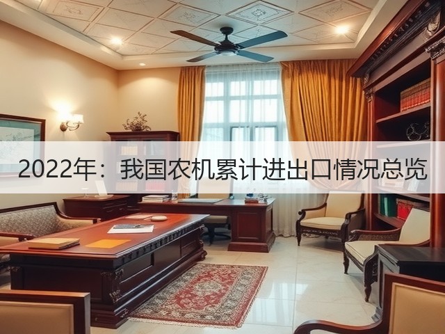 2022年:我国农机累计进出口情况总览(图1) 2022年:我国农机累计进出口情况总览(图1)