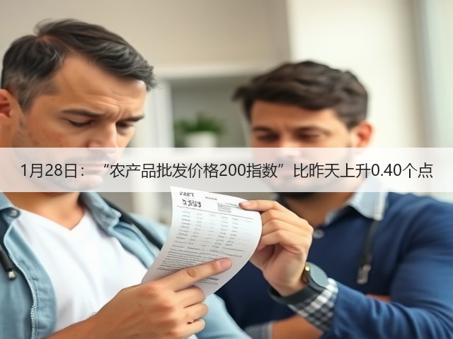 1月28日:“农产品批发价格200指数”比昨天上升0.40个点(图3) 1月28日:“农产品批发价格200指数”比昨天上升0.40个点(图3)