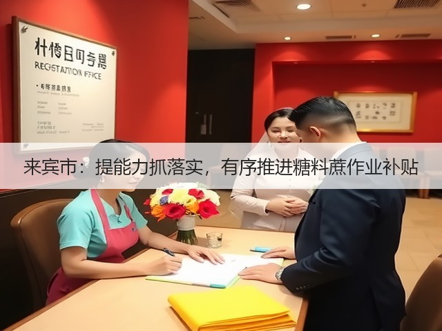 来宾市:提能力抓落实,有序推进糖料蔗作业补贴(图1) 来宾市:提能力抓落实,有序推进糖料蔗作业补贴(图1)