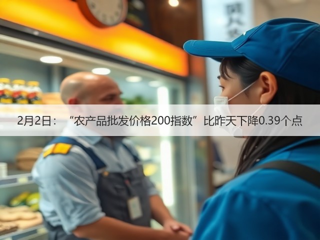 2月2日:“农产品批发价格200指数”比昨天下降0.39个点(图3) 2月2日:“农产品批发价格200指数”比昨天下降0.39个点(图3)