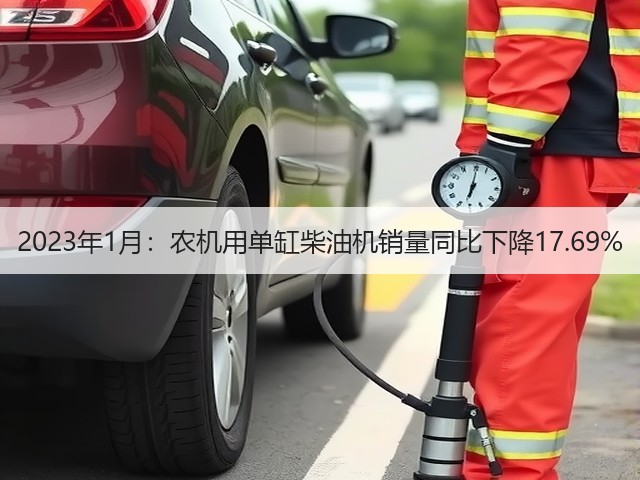 2023年1月:农机用单缸柴油机销量同比下降17.69%(图2) 2023年1月:农机用单缸柴油机销量同比下降17.69%(图2)