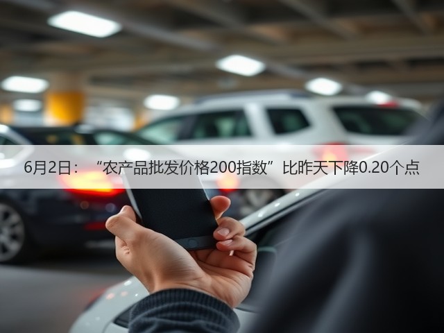 6月2日:“农产品批发价格200指数”比昨天下降0.20个点(图3) 6月2日:“农产品批发价格200指数”比昨天下降0.20个点(图3)