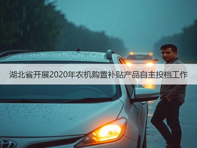 湖北省开展2020年农机购置补贴产品自主投档工作(图1) 湖北省开展2020年农机购置补贴产品自主投档工作(图1)