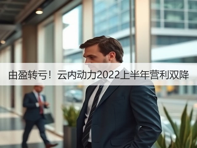 由盈转亏!云内动力2022上半年营利双降(图1) 由盈转亏!云内动力2022上半年营利双降(图1)