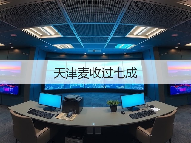 天津麦收过七成(图1)