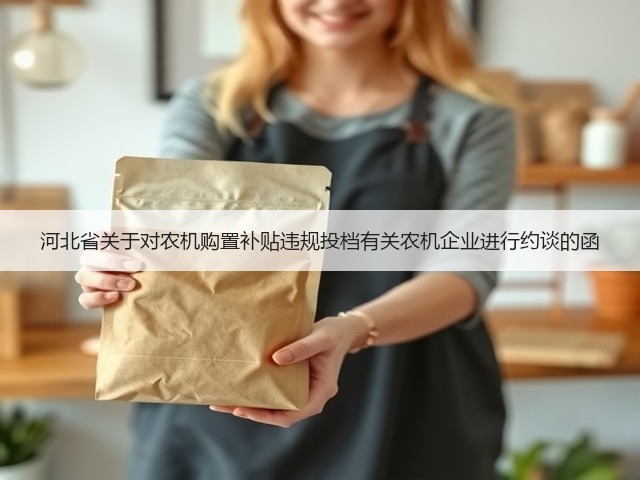 河北省关于对农机购置补贴违规投档有关农机企业进行约谈的函(图3) 河北省关于对农机购置补贴违规投档有关农机企业进行约谈的函(图3)