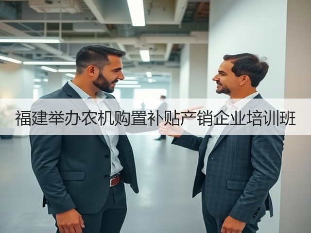 福建举办农机购置补贴产销企业培训班(图1) 福建举办农机购置补贴产销企业培训班(图1)