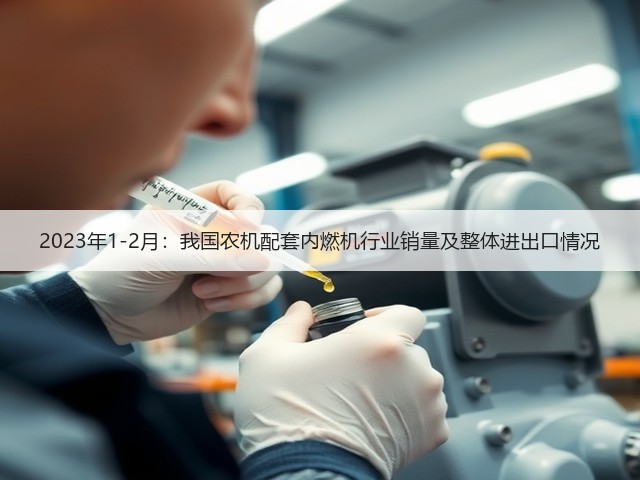 2023年1-2月:我国农机配套内燃机行业销量及整体进出口情况(图1) 2023年1-2月:我国农机配套内燃机行业销量及整体进出口情况(图1)