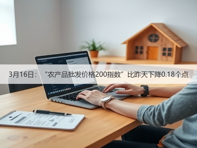 3月16日:“农产品批发价格200指数”比昨天下降0.18个点(图2) 3月16日:“农产品批发价格200指数”比昨天下降0.18个点(图2)
