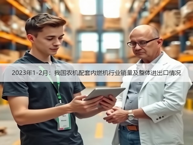 2023年1-2月:我国农机配套内燃机行业销量及整体进出口情况(图2) 2023年1-2月:我国农机配套内燃机行业销量及整体进出口情况(图2)
