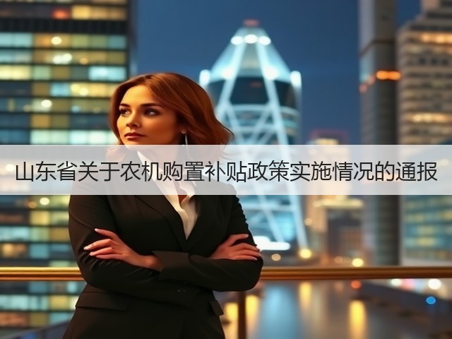 山东省关于农机购置补贴政策实施情况的通报(图1) 山东省关于农机购置补贴政策实施情况的通报(图1)