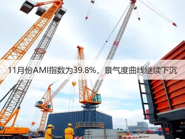11月份AMI指数为39.8%,景气度曲线继续下沉(图2) 11月份AMI指数为39.8%,景气度曲线继续下沉(图2)