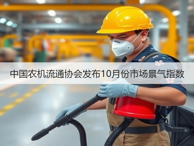 中国农机流通协会发布10月份市场景气指数(图1)