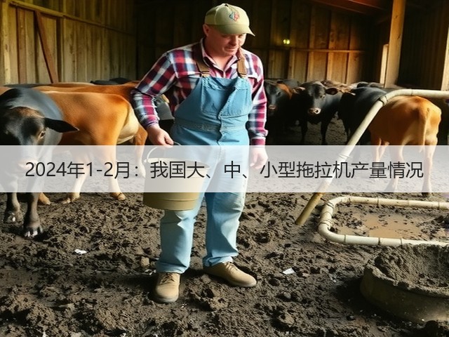 2024年1-2月:我国大、中、小型拖拉机产量情况(图2) 2024年1-2月:我国大、中、小型拖拉机产量情况(图2)